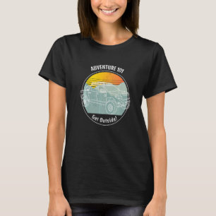 Adventure 101 Tundra Into Beautiful Outdoors Overl T-Shirt