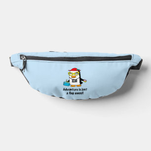 Adventure A Flap Away Tourist Penguin Fanny Pack