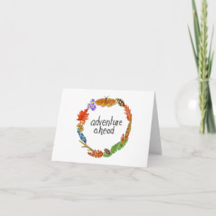 Adventure Ahead Greeting Card