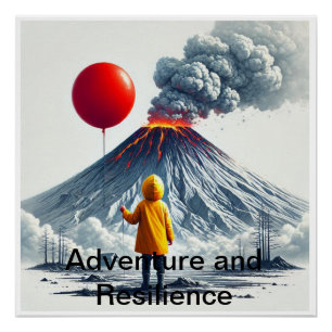 Adventure and Resilience Poster