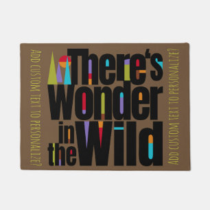 Adventure and Travel Lovers. Customizable Doormat