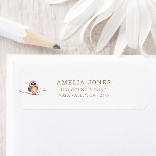 Adventure Await Woodland Teddy Bear Adresse (En situation)