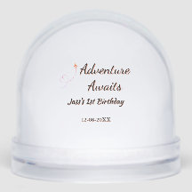 Adventure awaits 1st birthday name date planeretro