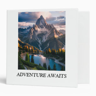 Adventure Awaits 3-Ring Binder