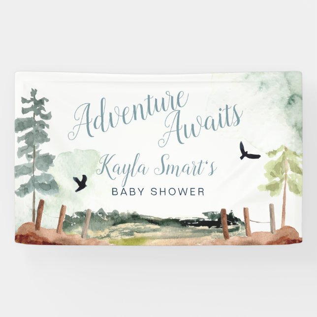 Adventure Awaits Banner (Horizontal)