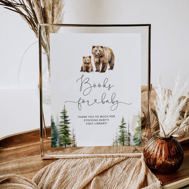 Adventure awaits bear Books for baby Poster (Creator Uploaded)