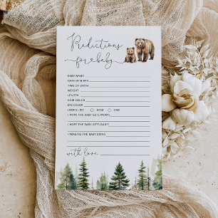 Adventure awaits bear predictions for baby