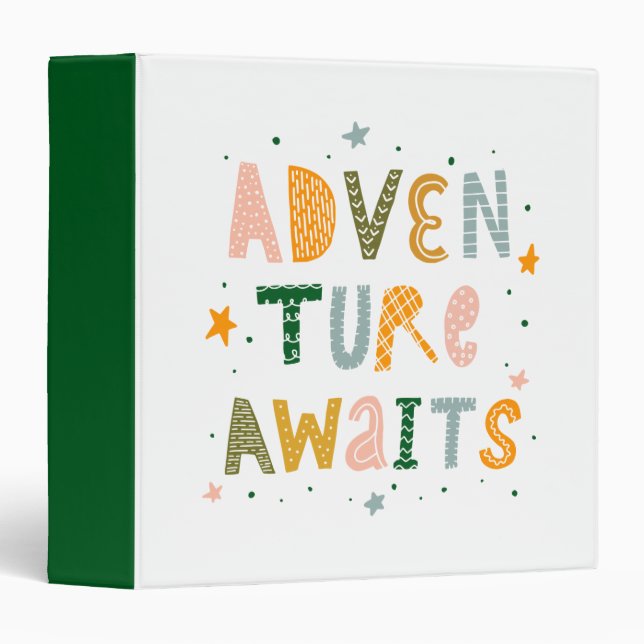 Adventure Awaits Binder (Front/Spine)