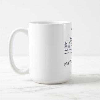 "Adventure Awaits Camping Graphic Coffee Mug