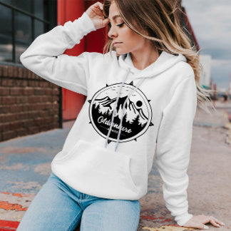 Adventure Awaits Camping Outdoors | Women Hoodie