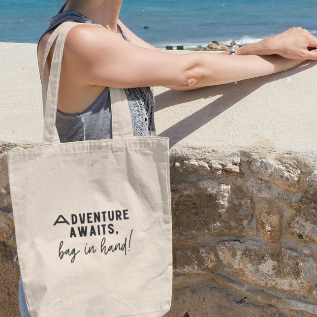 Adventure Awaits Explorer Traveler Globetrotter Tote Bag (Get yours now and embark on endless adventures with a tote that speaks to your heart!)