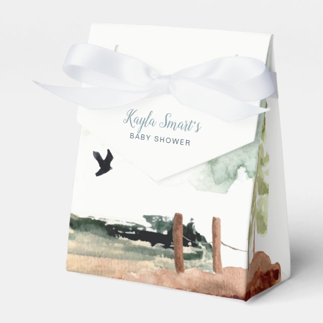 Adventure Awaits Favor Box (Front Side)