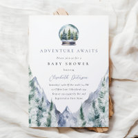Adventure Awaits Forest Baby Shower