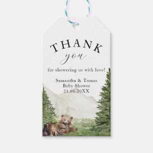 Adventure Awaits Gender Neutral Baby Shower Gift Tags