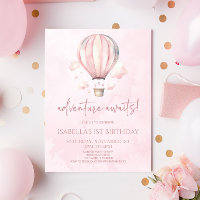 Adventure Awaits! Hot Air Balloon Birthday Party