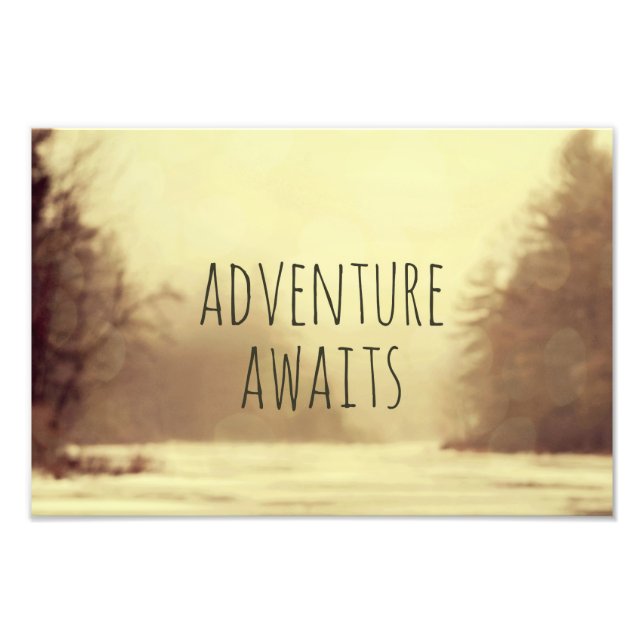 Adventure Awaits II Photo Print (Front)
