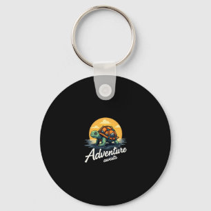 Adventure Awaits is Hiking Adventures is Outdoor A Keychain