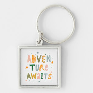 Adventure Awaits Keychain