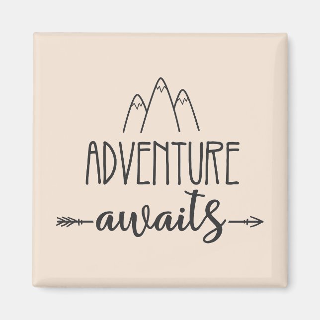 Adventure Awaits Magnet (Front)