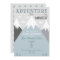 Adventure awaits Mountain Baby Shower Invitation