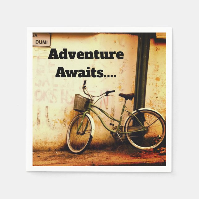 Adventure Awaits Napkins (Front)