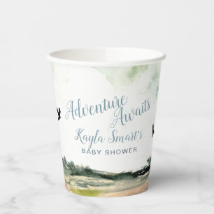 Adventure Awaits Paper Cups