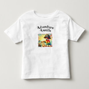 Adventure Awaits Pirate Parrot T-Shirt