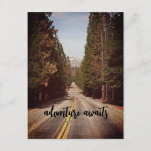 Adventure Awaits Post Card