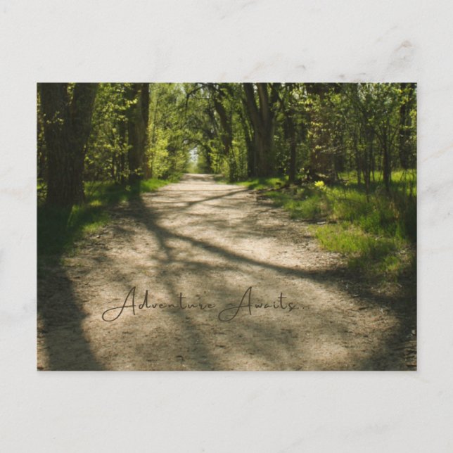 Adventure Awaits Postcard (Front)