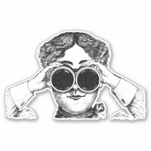 Adventure Awaits: Retro Adventurer Sticker