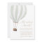 Adventure Awaits Sage Hot Air Balloon Baby Shower 