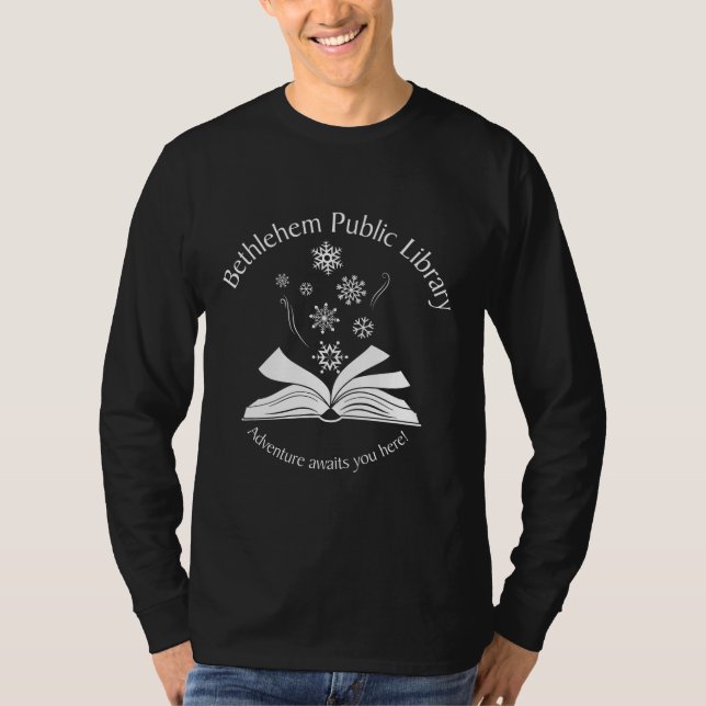 Adventure awaits snow T-Shirt (Front)