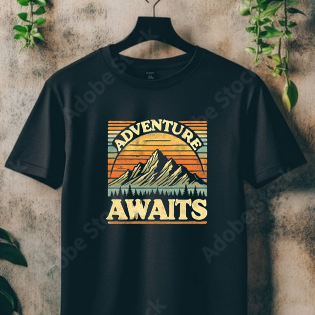 Adventure Awaits T-Shirt (Creator Uploaded)