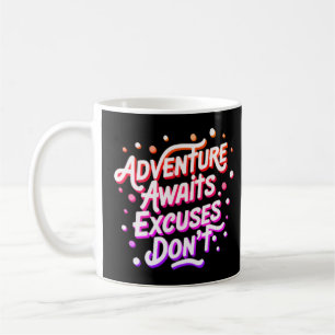 Adventure Awaits Tee Coffee Mug