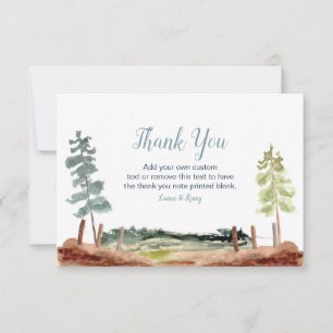Adventure Awaits Thank You Cards