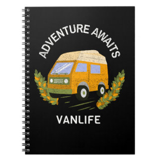 Adventure Awaits VanLife Notebook