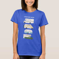 Adventure awaits! Vintage campervan vanlife RV