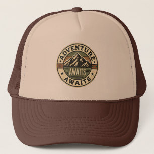 Adventure Awaits - Vintage Outdoors Hat