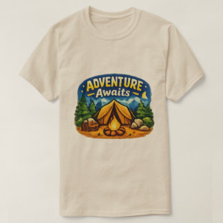 Adventure Awaits | Wanderlust Travel T-Shirt