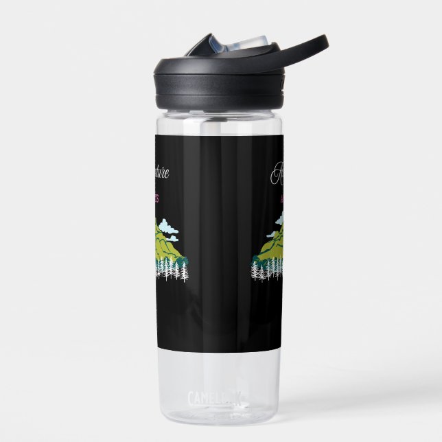 Adventure Awaits Water Bottle (Left)