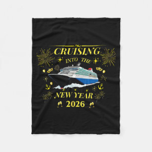 Adventure Awaits – Welcome 2026  Fleece Blanket