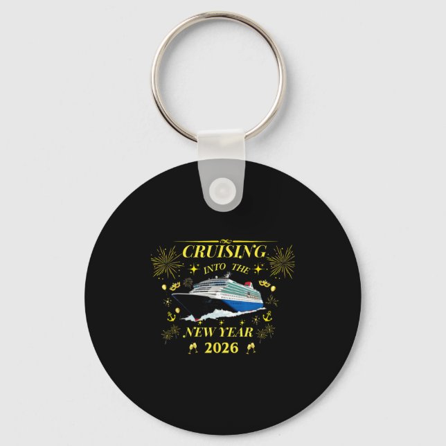 Adventure Awaits – Welcome 2026  Keychain (Front)