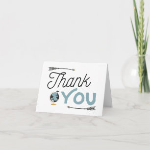 Adventure Baby Shower Thank You Card