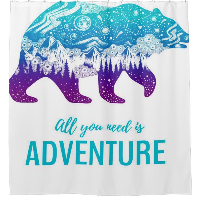 Adventure Bear| blanket for lover (Front)