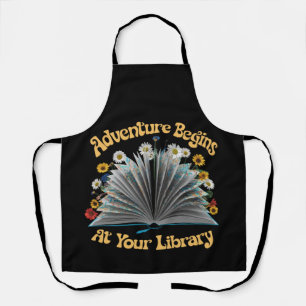 Adventure Begins At Your Library Summer Reading Apron