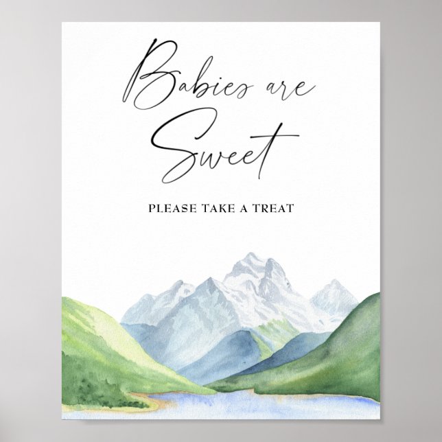 Adventure begins! - babies are sweet poster (Front)