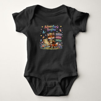 Adventure Begins Baby Bodysuit