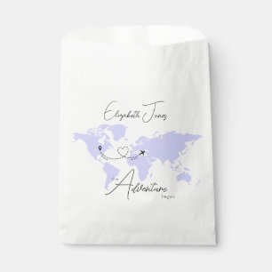 Adventure Begins College Graduation Party Favour Bag