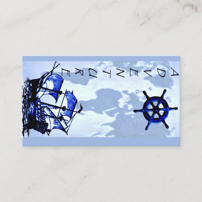 Adventure Bookmark Business Card (Front)