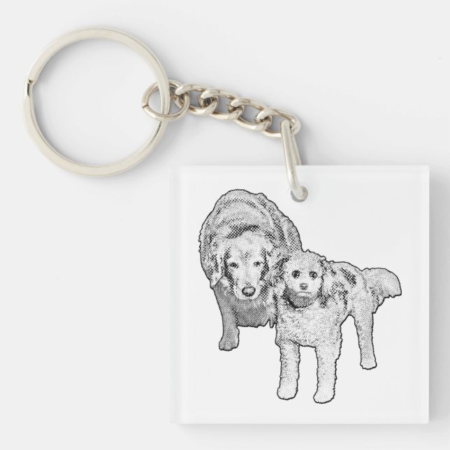 Adventure Buds, Loyal Accent Keychain (Front)